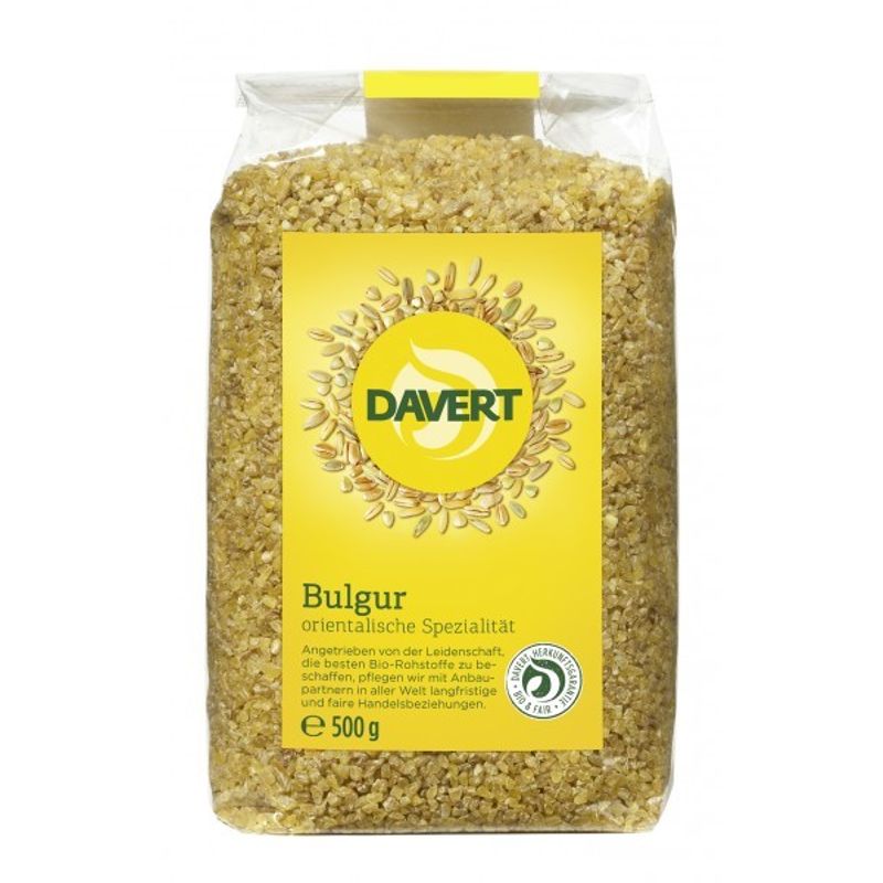 Market - Bacanie - Alimente de baza - Alte alimente si ingrediente - Bulgur bio 500g DAVERT - Infinity.ro