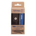 Sport si Outdoor - Camping - Cutite, bricege si accesorii - Cutite si bricege - Cutit de buzunar N°08, cu teaca, inox, 8,5cm, "My first", Blue - Opinel - Infinity.ro