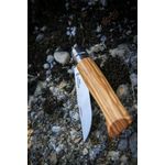 Sport si Outdoor - Camping - Cutite, bricege si accesorii - Cutite si bricege - Cutit de buzunar N°08, inox, 8,5cm, "Tradition Luxe", Olive - Opinel - Infinity.ro
