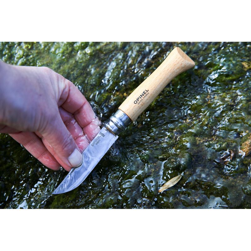 Sport si Outdoor - Camping - Cutite, bricege si accesorii - Cutite si bricege - Cutit de buzunar N°09, inox, 9cm, "Tradition Inox" - Opinel - Infinity.ro