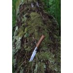Sport si Outdoor - Camping - Cutite, bricege si accesorii - Cutite si bricege - Cutit de buzunar N°08, inox, 8,5cm, "Tradition Luxe", Walnut - Opinel - Infinity.ro