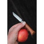 Sport si Outdoor - Camping - Cutite, bricege si accesorii - Cutite si bricege - Cutit de buzunar N°08, inox, 8,5cm, "Tradition Luxe", Walnut - Opinel - Infinity.ro