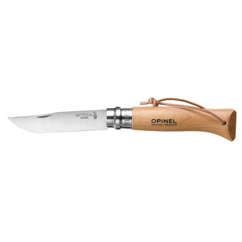 Sport si Outdoor - Camping - Cutite, bricege si accesorii - Cutite si bricege - Cutit de buzunar N°08, inox, 8,5cm, "Tradition Inox" - Opinel - Infinity.ro