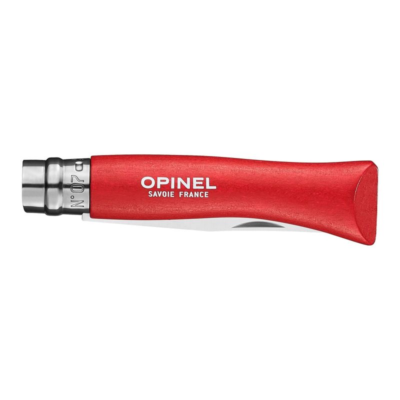 Sport si Outdoor - Camping - Cutite, bricege si accesorii - Cutite si bricege - Cutit de buzunar, inox, 8cm, "My first", Red - Opinel - Infinity.ro
