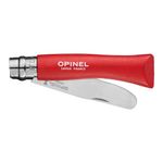Sport si Outdoor - Camping - Cutite, bricege si accesorii - Cutite si bricege - Cutit de buzunar, inox, 8cm, "My first", Red - Opinel - Infinity.ro