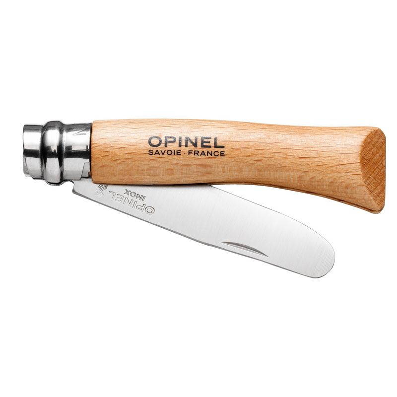 Sport si Outdoor - Camping - Cutite, bricege si accesorii - Cutite si bricege - Cutit de buzunar, inox, 8cm, "My first", Natural - Opinel - Infinity.ro