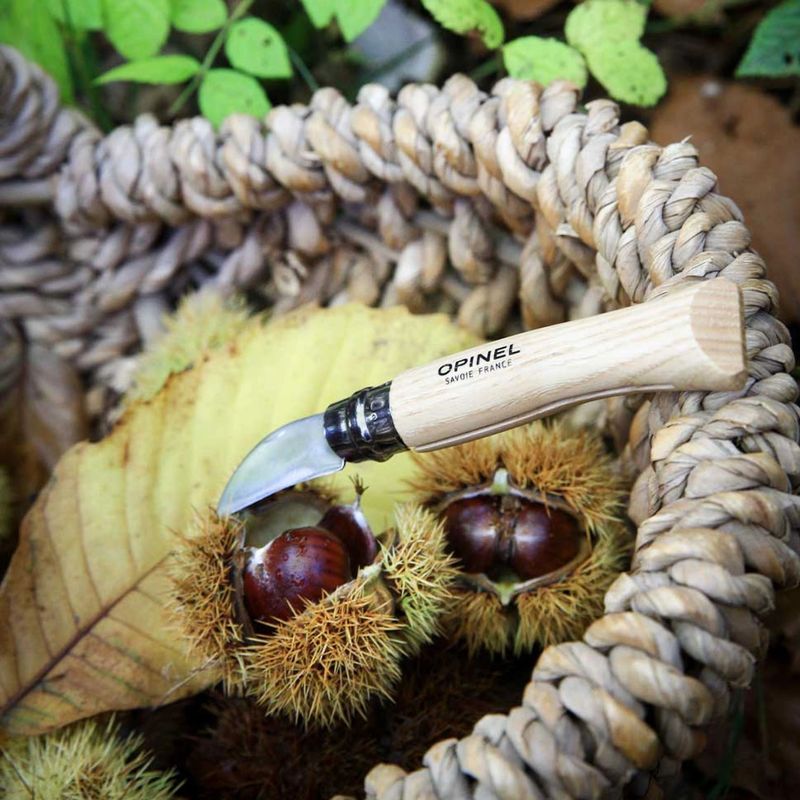 Sport si Outdoor - Camping - Cutite, bricege si accesorii - Cutite si bricege - Cutit de buzunar N°07, inox, 4cm, "Nomad Cooking" - Opinel - Infinity.ro