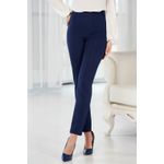 Fashion, accesorii si bijuterii - Femei - Imbracaminte femei - Pantaloni femei - Pantaloni Dama Eleganti StarShinerS 039012 2XL INTL Bleumarin - Infinity.ro