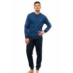 Fashion, accesorii si bijuterii - Barbati - Lenjerie si pijamale barbati - Pijamale barbati - Pijamale lungi pentru barbati Lotto LA2086 XL INTL Albastru - Infinity.ro