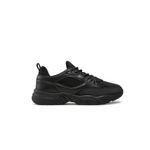 Fashion, accesorii si bijuterii - Barbati - Incaltaminte barbati - Sneakers si tenisi barbati - Pantofi Calvin Klein Jeans Retro Tennis Low Laceup Mtl YM0YM00991, 42 EU, Negru - Infinity.ro