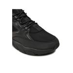 Fashion, accesorii si bijuterii - Barbati - Incaltaminte barbati - Sneakers si tenisi barbati - Pantofi Calvin Klein Jeans Retro Tennis Low Laceup Mtl YM0YM00991, 42 EU, Negru - Infinity.ro
