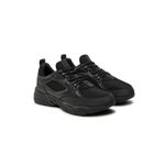 Fashion, accesorii si bijuterii - Barbati - Incaltaminte barbati - Sneakers si tenisi barbati - Pantofi Calvin Klein Jeans Retro Tennis Low Laceup Mtl YM0YM00991, 42 EU, Negru - Infinity.ro
