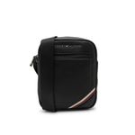 Fashion, accesorii si bijuterii - Barbati - Accesorii barbati - Genti si rucsacuri barbati - Geanta crossover Tommy Hilfiger Central Mini Reporter AM0AM11580 Negru 20 x 17 x 6 cm - Infinity.ro