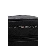 Fashion, accesorii si bijuterii - Barbati - Accesorii barbati - Genti si rucsacuri barbati - Geanta crossover Tommy Hilfiger Central Mini Reporter AM0AM11580 Negru 20 x 17 x 6 cm - Infinity.ro