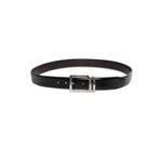 Fashion, accesorii si bijuterii - Barbati - Accesorii barbati - Curele barbati - Curea Lamarthe din Piele naturala de Bovina, reversibile, Ajustabila LAM115 Unica Negru/Maro 120 - Infinity.ro