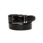 Fashion, accesorii si bijuterii - Barbati - Accesorii barbati - Curele barbati - Curea Lamarthe din Piele naturala de Bovina, reversibile, Ajustabila LAM115 Unica Negru/Maro 120 - Infinity.ro