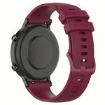 Laptop, Telefoane si Tablete - Wearables si gadgeturi - Wearables - Accesorii wearables - Curea ceas silicon 20mm pentru Huawei Watch GT 2 / 3 PRO, Samsung Galaxy Watch 4 5 6 / Active 2 Culoare: Rubiniu - Infinity.ro