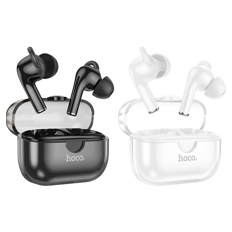 TV, Audio-Video si Foto - Portabile audio - Casti audio - Casti albastrutooth TWS Noise Cancelling, Hoco Cantante (EW22), negru - Infinity.ro