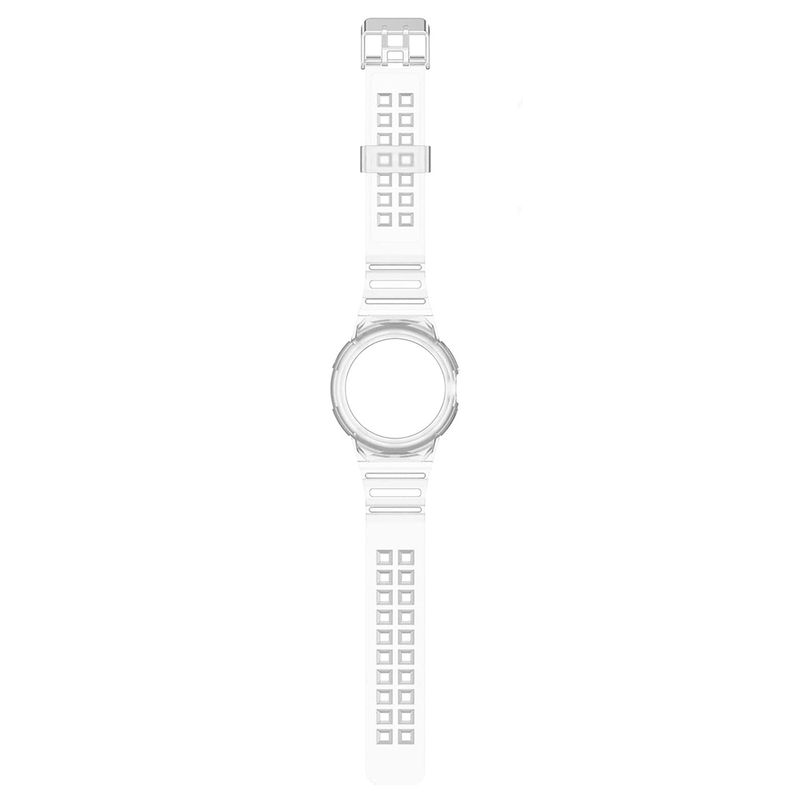 Laptop, Telefoane si Tablete - Wearables si gadgeturi - Wearables - Accesorii wearables - Curea pentru Google Pixel Watch/Watch 2/Watch 3 41mm, Techsuit Watchband (W065), Clear - Infinity.ro