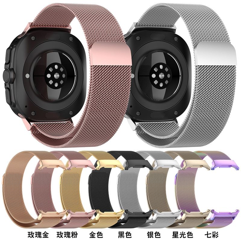 Laptop, Telefoane si Tablete - Wearables si gadgeturi - Wearables - Accesorii wearables - Curea pentru Samsung Galaxy Watch Ultra 47mm, Techsuit Watchband 35mm (W009), auriu - Infinity.ro