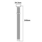 Laptop, Telefoane si Tablete - Wearables si gadgeturi - Wearables - Accesorii wearables - Curea pentru Samsung Galaxy Watch Ultra 47mm, Techsuit Watchband 35mm (W009), auriu - Infinity.ro