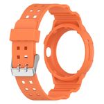Laptop, Telefoane si Tablete - Wearables si gadgeturi - Wearables - Accesorii wearables - Curea pentru Google Pixel Watch/Watch 2/Watch 3 41mm, Techsuit Watchband (W065), portocaliu - Infinity.ro