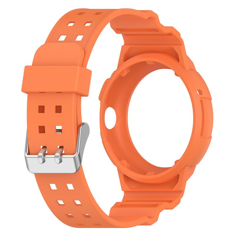 Laptop, Telefoane si Tablete - Wearables si gadgeturi - Wearables - Accesorii wearables - Curea pentru Google Pixel Watch/Watch 2/Watch 3 41mm, Techsuit Watchband (W065), portocaliu - Infinity.ro