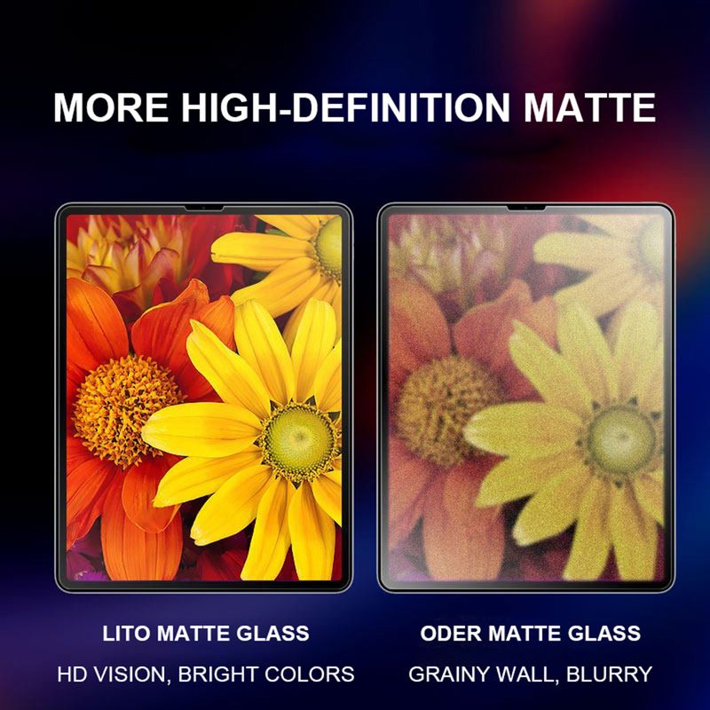 Laptop, Telefoane si Tablete - Tablete si accesorii tablete - Accesorii Tablete - Folii protectie tablete - Folie pentru iPad Air 13 (2024), Lito 2.5D Classic Glass mat, Clear - Infinity.ro