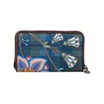 Fashion, accesorii si bijuterii - Femei - Accesorii femei - Portofele femei - Portofel Willow, Pip Studio, Dark Blue, 18x3x11 cm, colectia Flores Felices - Infinity.ro