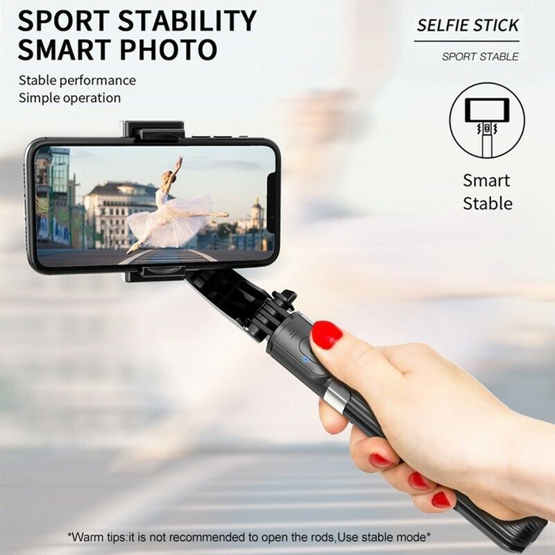 Laptop, Telefoane si Tablete - Telefoane mobile si accesorii - Accesorii Telefoane - Selfie stick-uri - Selfie Stick cu Trepied si Telecomanda, 86cm, Techsuit (L08), negru - Infinity.ro