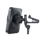 Laptop, Telefoane si Tablete - Telefoane mobile si accesorii - Accesorii Telefoane - Incarcatoare telefoane - ESR, [3pcs Bundle] Car Holder with Wireless Charger CryoBoost (2B513), with Cable, Car Charger, MagSafe, Apple MFi, argintiu - Infinity.ro