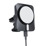 Laptop, Telefoane si Tablete - Telefoane mobile si accesorii - Accesorii Telefoane - Incarcatoare telefoane - ESR, [3pcs Bundle] Car Holder with Wireless Charger CryoBoost (2B513), with Cable, Car Charger, MagSafe, Apple MFi, argintiu - Infinity.ro