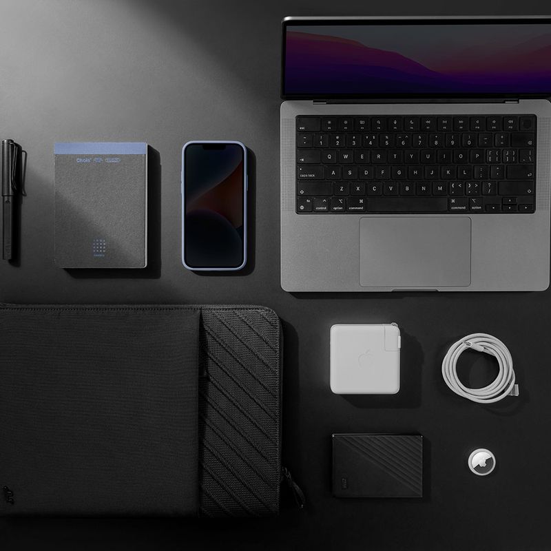 Laptop, Telefoane si Tablete - Laptopuri si accesorii - Accesorii Laptop - Genti laptop - Husa pentru Laptop 14", Tomtoc (A10D2D1), negru - Infinity.ro