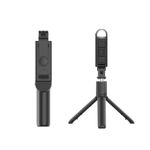 Laptop, Telefoane si Tablete - Telefoane mobile si accesorii - Accesorii Telefoane - Selfie stick-uri - Selfie Stick cu Telecomanda si Lumina LED, 105cm, Techsuit (S05-S), negru - Infinity.ro