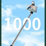 Laptop, Telefoane si Tablete - Telefoane mobile si accesorii - Accesorii Telefoane - Selfie stick-uri - Selfie Stick cu Telecomanda si Lumina LED, 105cm, Techsuit (S05-S), negru - Infinity.ro