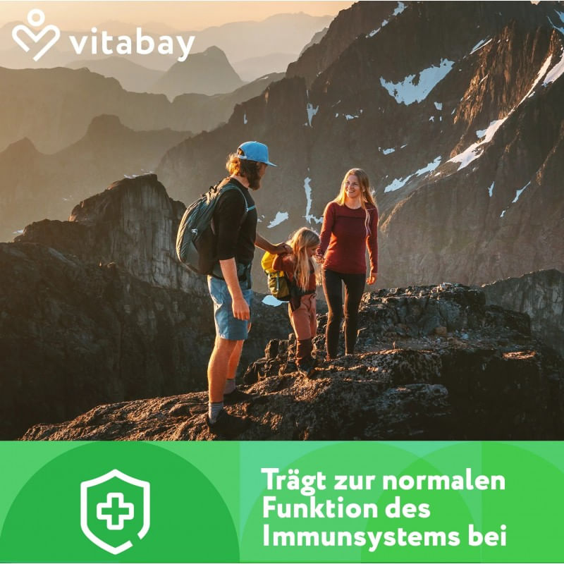 Ingrijire personala si Cosmetice - Sanatate si wellness - Suplimente alimentare - Vitamine si minerale - Vitamin D3 Depot 5000 IU + Vitamin K2 100mcg - 180 Tablete vegane, Vitabay - Infinity.ro