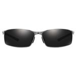 Fashion, accesorii si bijuterii - Barbati - Accesorii barbati - Ochelari de soare barbati - Ochelari de Soare pentru Barbati, Techsuit (559), negru/argintiu - Infinity.ro