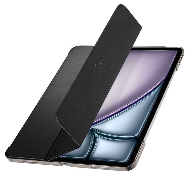 Laptop, Telefoane si Tablete - Tablete si accesorii tablete - Accesorii Tablete - Huse tablete - Husa pentru iPad Air 13 (2024), Spigen Smart Fold, negru - Infinity.ro