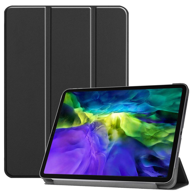 Laptop, Telefoane si Tablete - Tablete si accesorii tablete - Accesorii Tablete - Huse tablete - Husa pentru Apple iPad Pro 12.9 (2018/2020/2021/2022), Techsuit FoldPro, negru - Infinity.ro