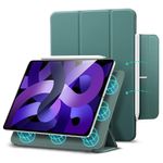 Laptop, Telefoane si Tablete - Tablete si accesorii tablete - Accesorii Tablete - Huse tablete - Husa pentru iPad Pro 11 2018/iPad Air 4/5/6 (2020/2022/2024), ESR Rebound Magnetic, Forest verde - Infinity.ro