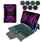 Laptop, Telefoane si Tablete - Tablete si accesorii tablete - Accesorii Tablete - Huse tablete - Husa cu Tastatura pentru iPad Pro 11 (2018/2020/2021/2022), Techsuit KeyTab Pro, negru - Infinity.ro