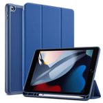 Laptop, Telefoane si Tablete - Tablete si accesorii tablete - Accesorii Tablete - Huse tablete - Husa pentru iPad 10.2" (2019/2020/2021), ESR Rebound Pencil, bleumarin - Infinity.ro