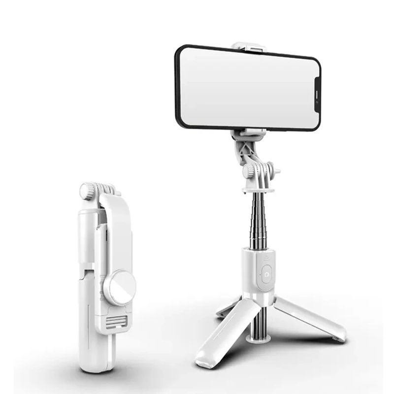 Laptop, Telefoane si Tablete - Telefoane mobile si accesorii - Accesorii Telefoane - Selfie stick-uri - Selfie Stick Stabil cu Trepied si Self Timer, 73cm, Mini, Techsuit (L11), negru - Infinity.ro