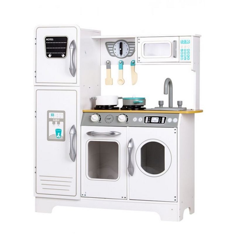 Jucarii, Copii si Bebe - Jucarii si jocuri - Jucarii de rol - Bucatarii copii - Bucatarie mare din lemn Ecotoys TL18061 - Infinity.ro