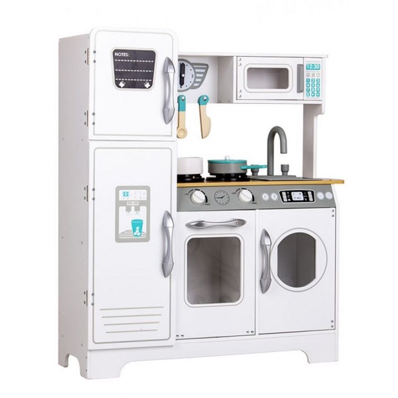 Jucarii, Copii si Bebe - Jucarii si jocuri - Jucarii de rol - Bucatarii copii - Bucatarie mare din lemn Ecotoys TL18061 - Infinity.ro