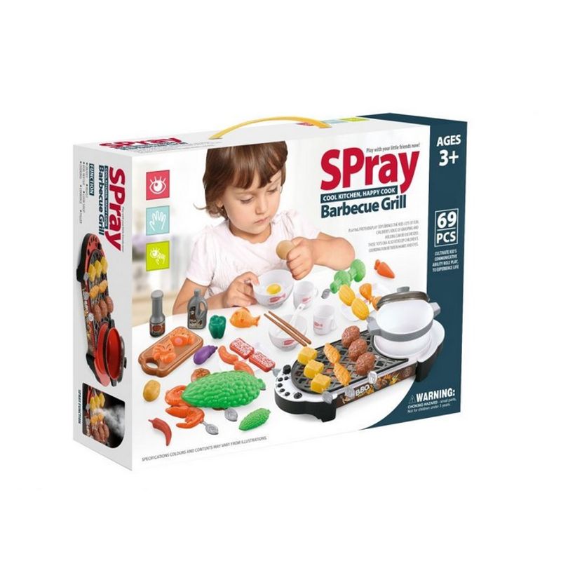 Jucarii, Copii si Bebe - Jucarii si jocuri - Jucarii de rol - Bucatarii copii - Mini bucatarie cu accesorii Ecotoys HC487931 - Infinity.ro