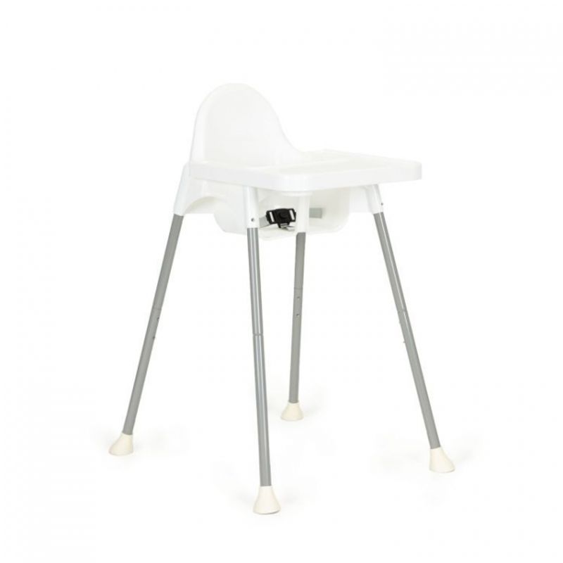 Jucarii, Copii si Bebe - Hrana si alaptare - Scaune de masa bebe - Scaun de masa 2 in 1 pentru copii Ecotoys HA-007 - Alb - Infinity.ro