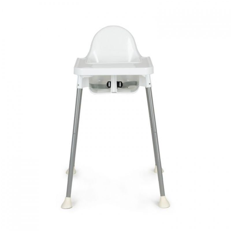 Jucarii, Copii si Bebe - Hrana si alaptare - Scaune de masa bebe - Scaun de masa 2 in 1 pentru copii Ecotoys HA-007 - Alb - Infinity.ro