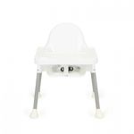 Jucarii, Copii si Bebe - Hrana si alaptare - Scaune de masa bebe - Scaun de masa 2 in 1 pentru copii Ecotoys HA-007 - Alb - Infinity.ro