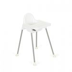 Jucarii, Copii si Bebe - Hrana si alaptare - Scaune de masa bebe - Scaun de masa 2 in 1 pentru copii Ecotoys HA-007 - Alb - Infinity.ro